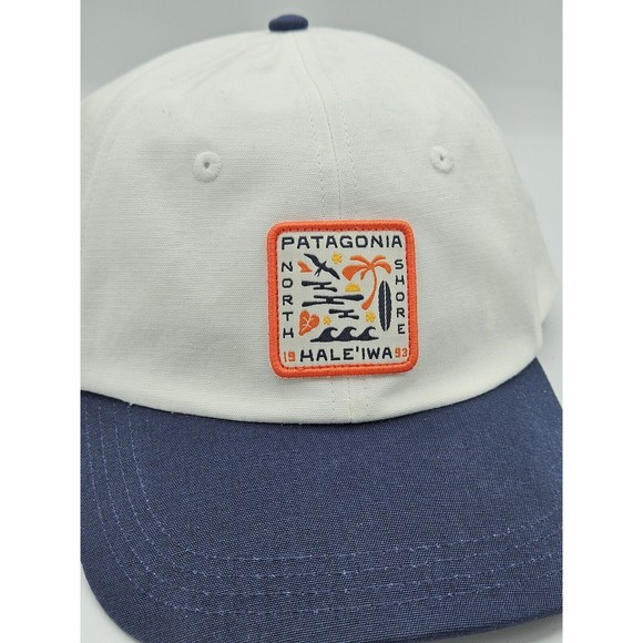 Patagonia Costal Song Trad Cap Hat North Shore Haleiwa Hawaii Birch White - NWT - Picture 2 of 4